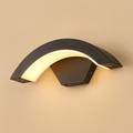 ArcWave Contemporary Exterior Wall Lantern With Motion Sensing For Outdoor Lighting