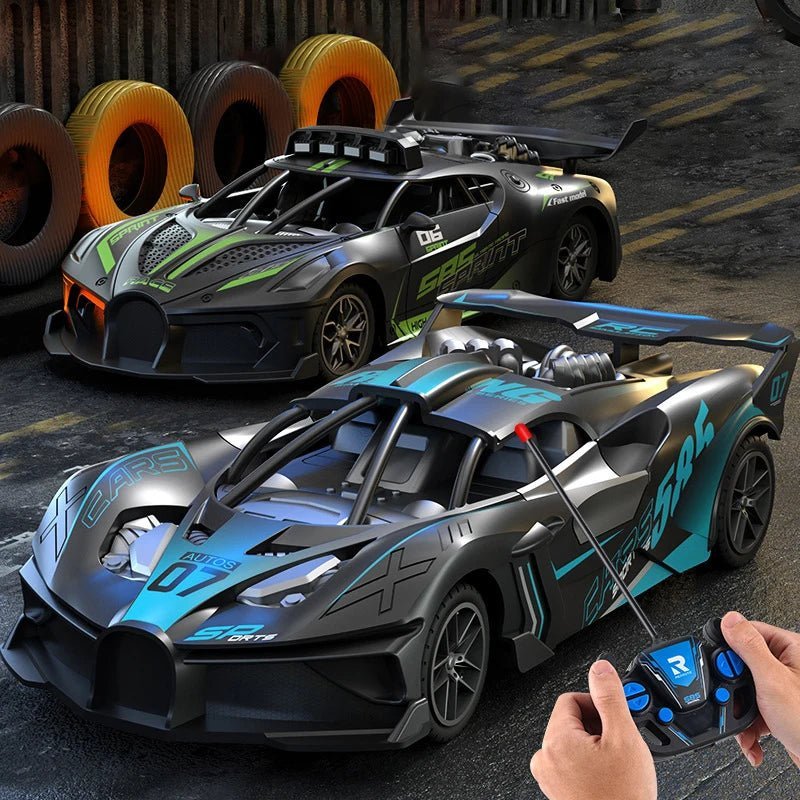 AeroPulse Electric RC Racing Car — 15 km/h Speed, 2.4 GHz Remote, Shockproof Chassis