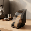 Soporte moderno para filtros de café BrewNest para vertido manual — Cubierta de acrílico