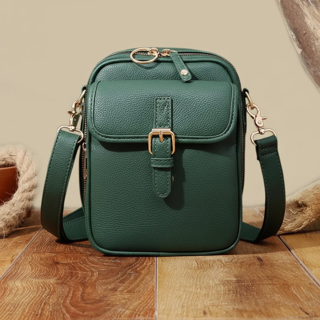 Každodenní crossbody taška Dayguard — nastavitelný popruh, prostorné uspořádání úložného prostoru