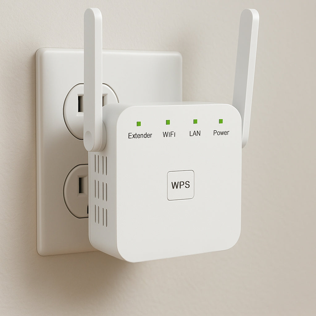 5G Dual Band WiFi Extender 300Mbps Reach Up To 1000ft With WPS