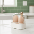 EggEase elektrisk eggkoker og posjeringsapparat — tre justerbare varmenivåer