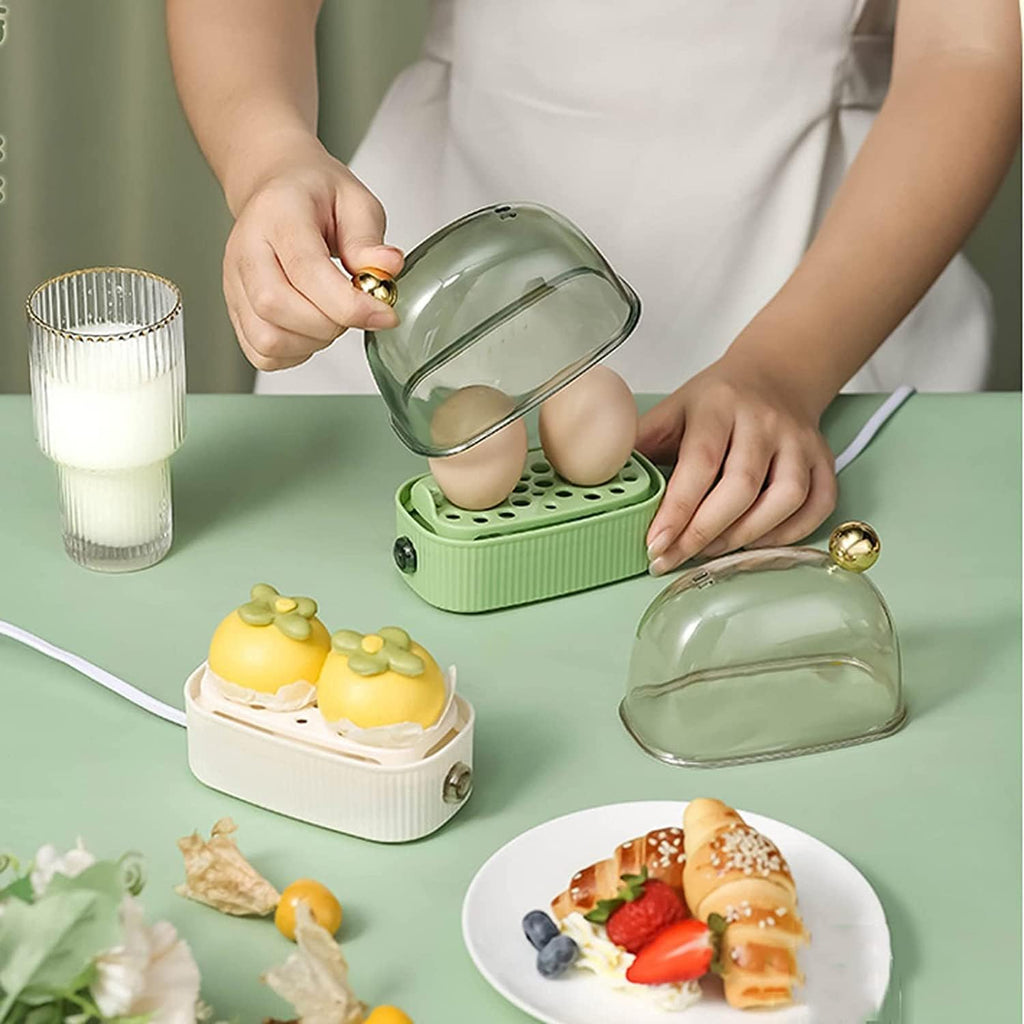 EggEase elektrisk eggkoker og posjeringsapparat — tre justerbare varmenivåer