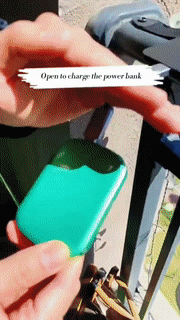 EcoCharge solcelle-powerbank — To USB-porte, vandtæt design