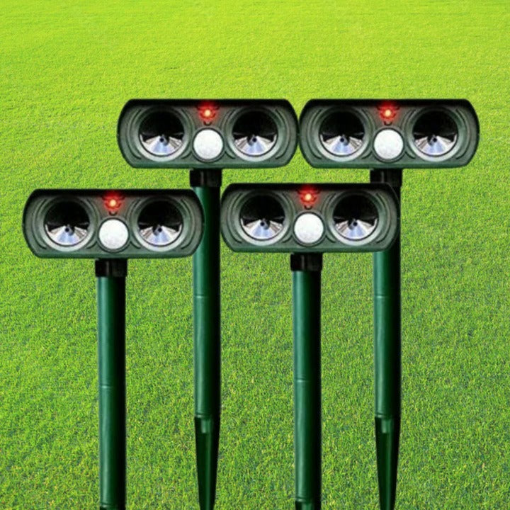 EcoGuard Solar Motion-Activated Ultrasonic Animal Deterrent