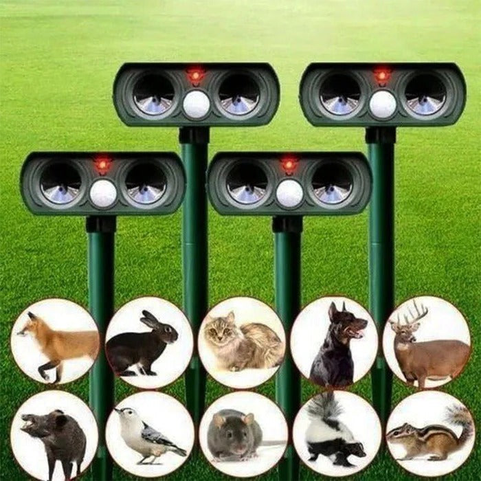 EcoGuard Solar Motion-Activated Ultrasonic Animal Deterrent
