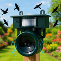 EcoGuard Bird Deterrent — Automated Motion Detection, Adjustable Sensitivity & Audio Playback
