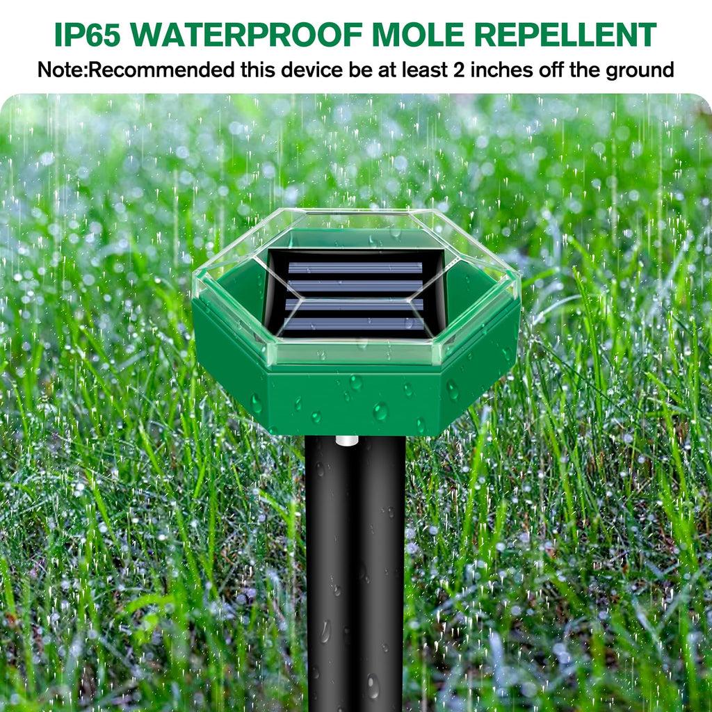 EcoGuard Solar Powered Ultrasonic Pest Deterrent — Extended Coverage, Tool-Free Placement