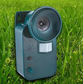 EcoShield Ultrasonic Animal Deterrent — Battery Powered, Motion Detection, LED Flash, Portable