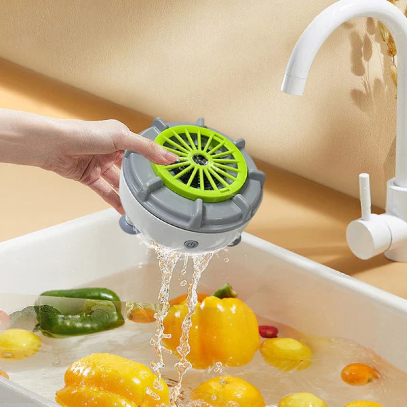 Lavatrice portatile per frutta e verdura EcoWash — tecnologia di pulizia a vortice
