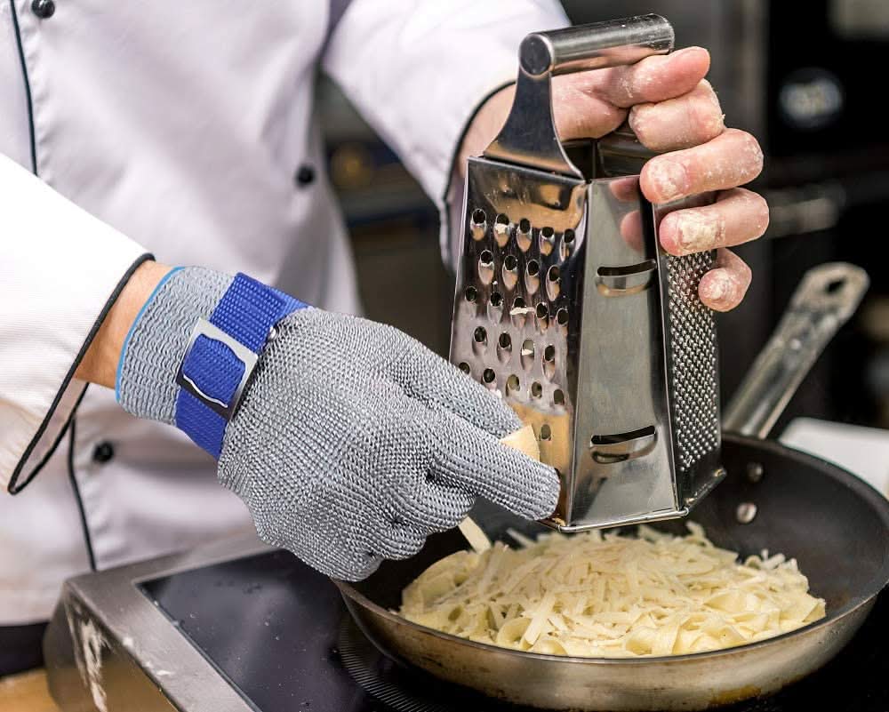 NexaGuard Pro Maximum Cut Resistance Protective Gloves — Stainless Steel