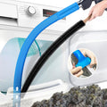 Lint Eliminator Long Reach Cleaning Tool — 114cm Flexible Shaft, Rigid Bristle Head for Deep Channel Access