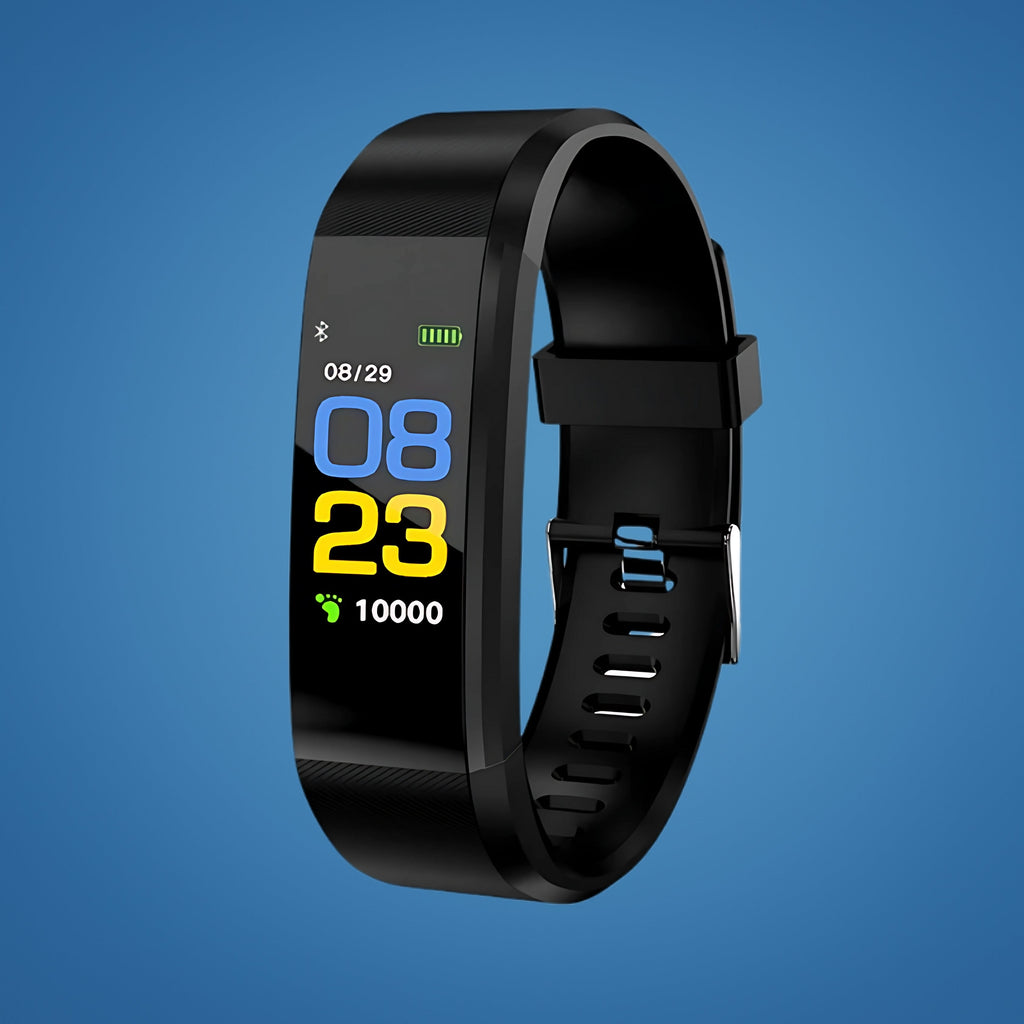 ElderCare Series Smartwatch — GPS Tracking, Real-Time Health Monitoring