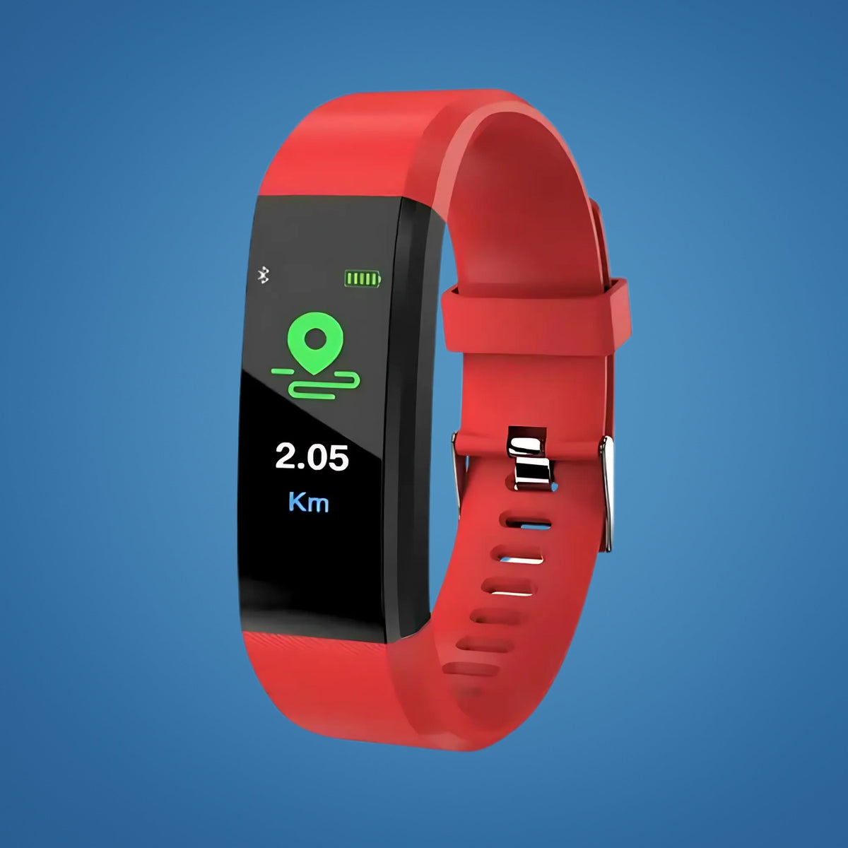 ElderCare Series Smartwatch — GPS Tracking, Real-Time Health Monitoring
