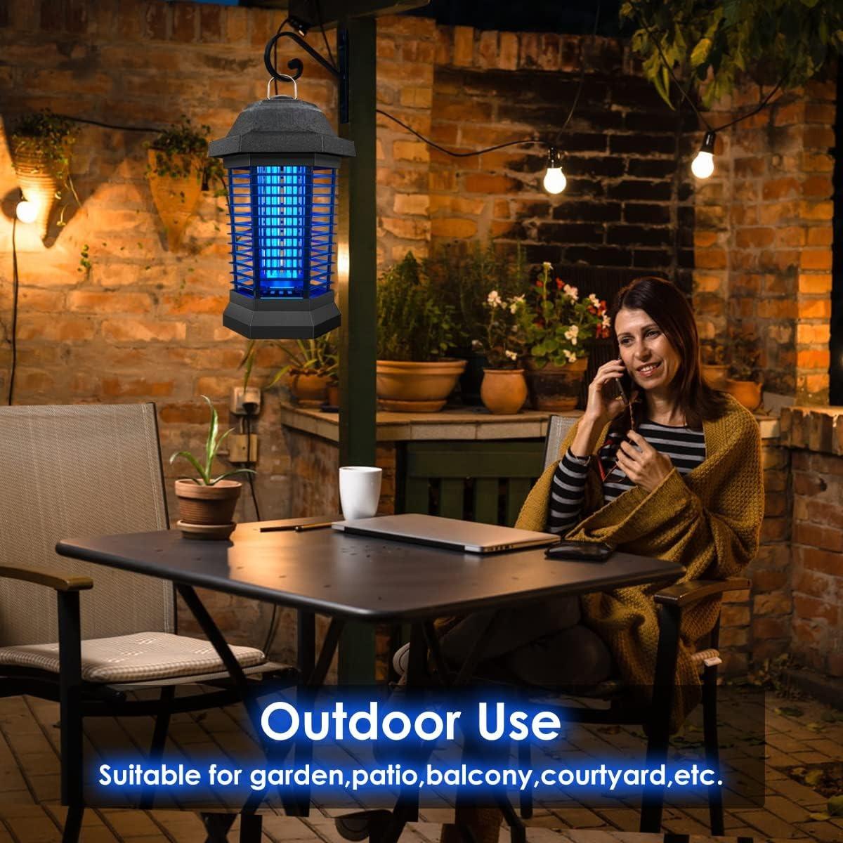 Electric Bug Zapper — Wide Coverage, Non-Toxic Pest Control