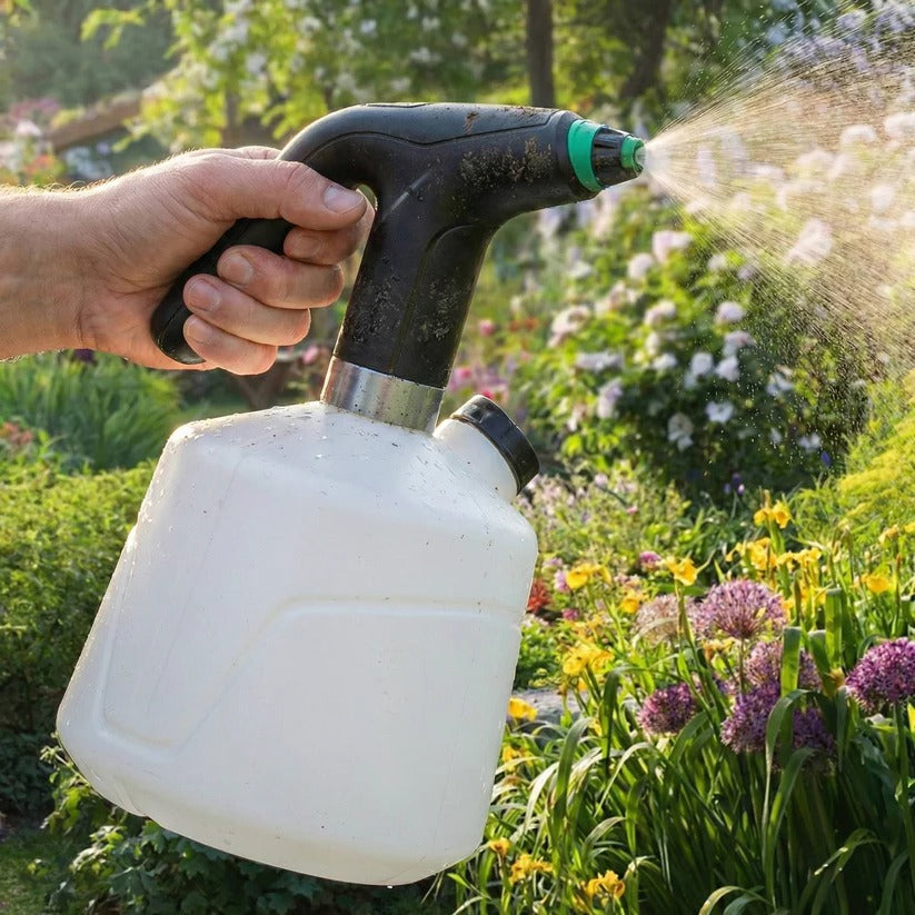 Electric Plant Sprayer — 68 Ounce Tank, Rechargeable, Adjustable Nozzle, 6-Hour Runtime