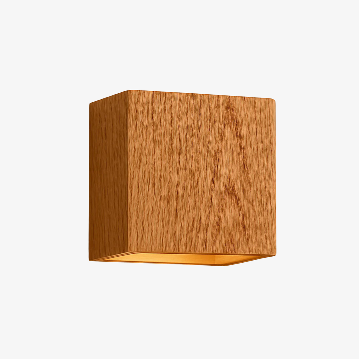 Applique cubica da parete — Illuminazione LED integrata, compatta e da parete