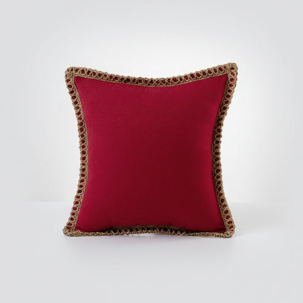 Elegant French Style LuminaVie Decorative Pillow — Bright Color Design