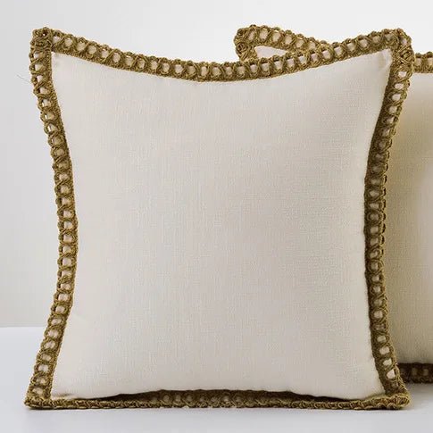 Elegant French Style LuminaVie Decorative Pillow — Bright Color Design