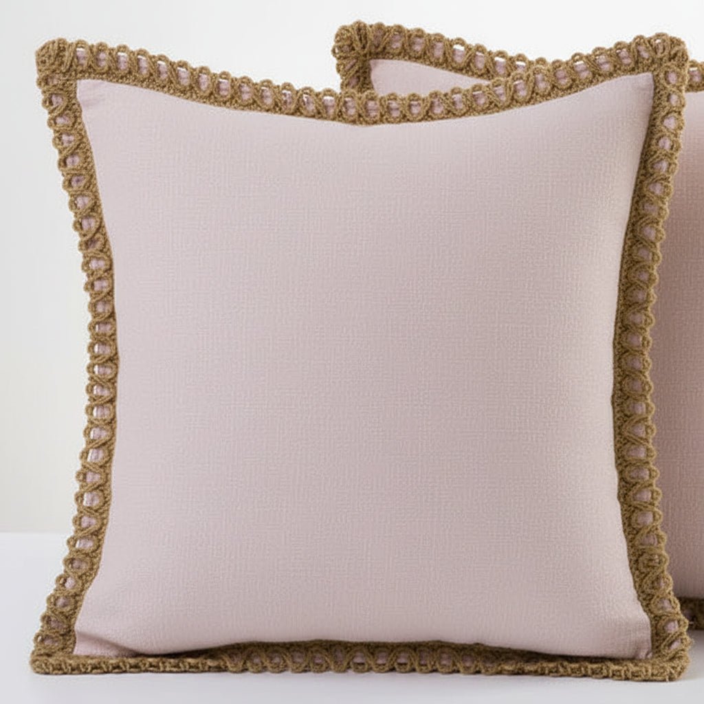 Elegant French Style LuminaVie Decorative Pillow — Bright Color Design