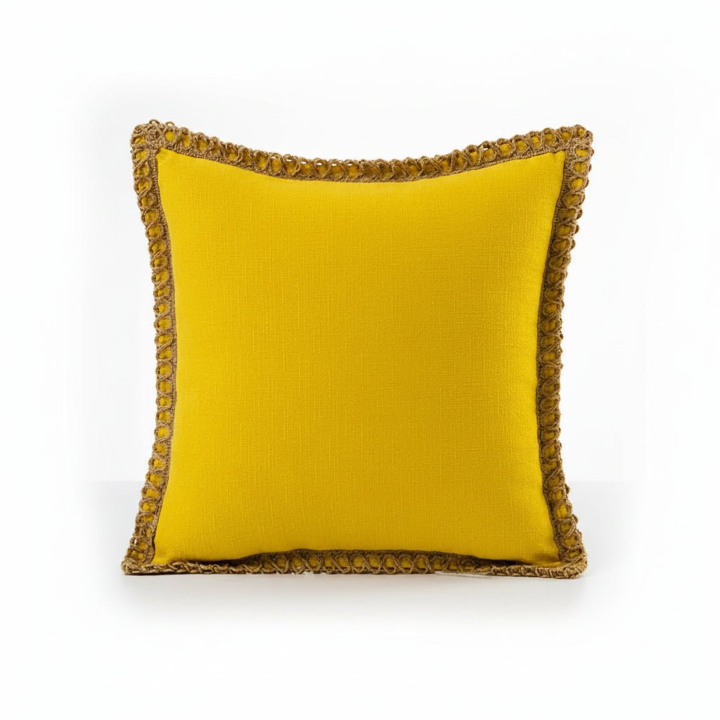 Elegant French Style LuminaVie Decorative Pillow — Bright Color Design