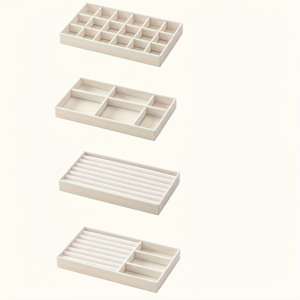 Compact Jewelry Organizer Box – Durable Nylon Insert