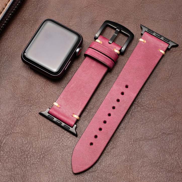 Cinturino per Apple Watch — Cinturino sostitutivo in pelle liscia
