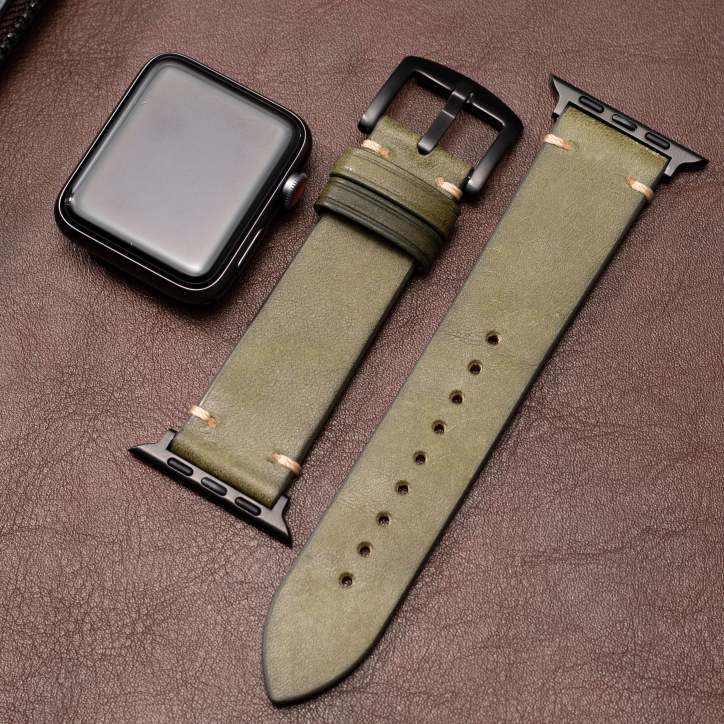 Cinturino per Apple Watch — Cinturino sostitutivo in pelle liscia