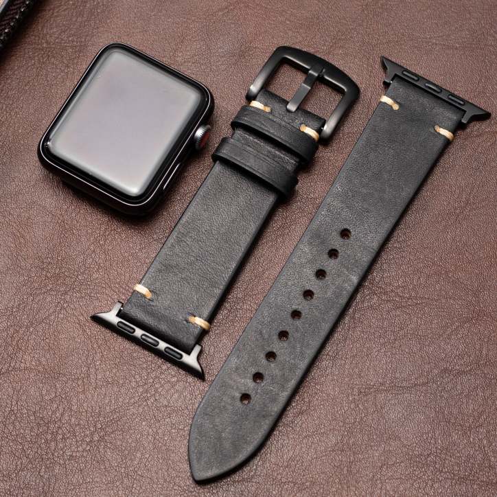 Cinturino per Apple Watch — Cinturino sostitutivo in pelle liscia