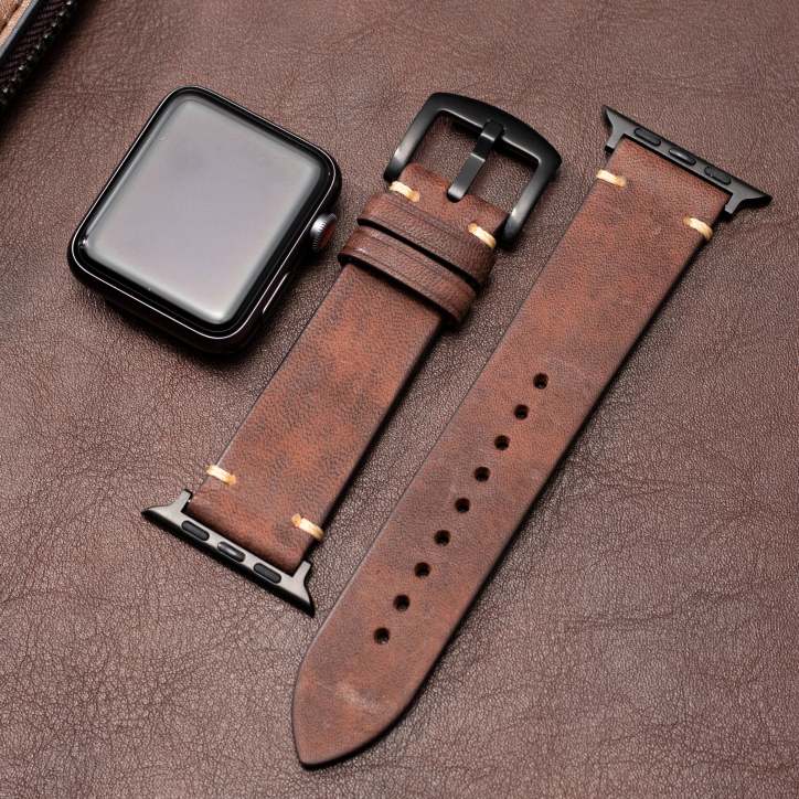 Cinturino per Apple Watch — Cinturino sostitutivo in pelle liscia