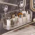 Suction Cup Wall Shelf — Heavy-Duty Vacuum Grips, Drill-Free Wall Mount