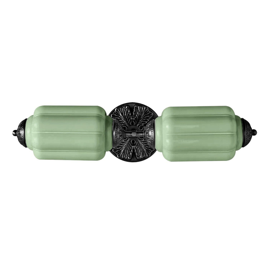 Eloise Vintage Glass Horizontal Wall Light For Living Room And Hallway