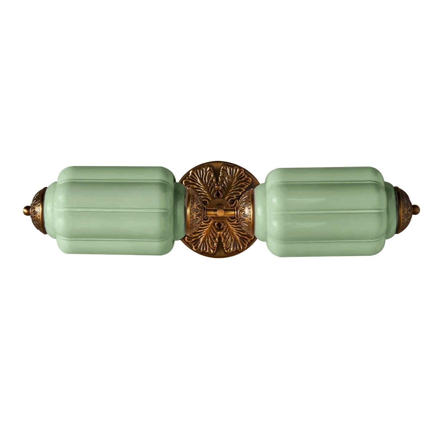 Eloise Vintage Glass Horizontal Wall Light For Living Room And Hallway