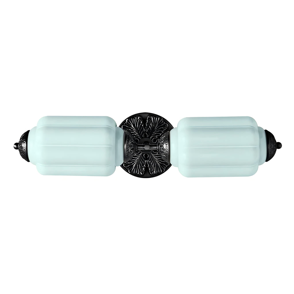 Eloise Vintage Glass Horizontal Wall Light For Living Room And Hallway