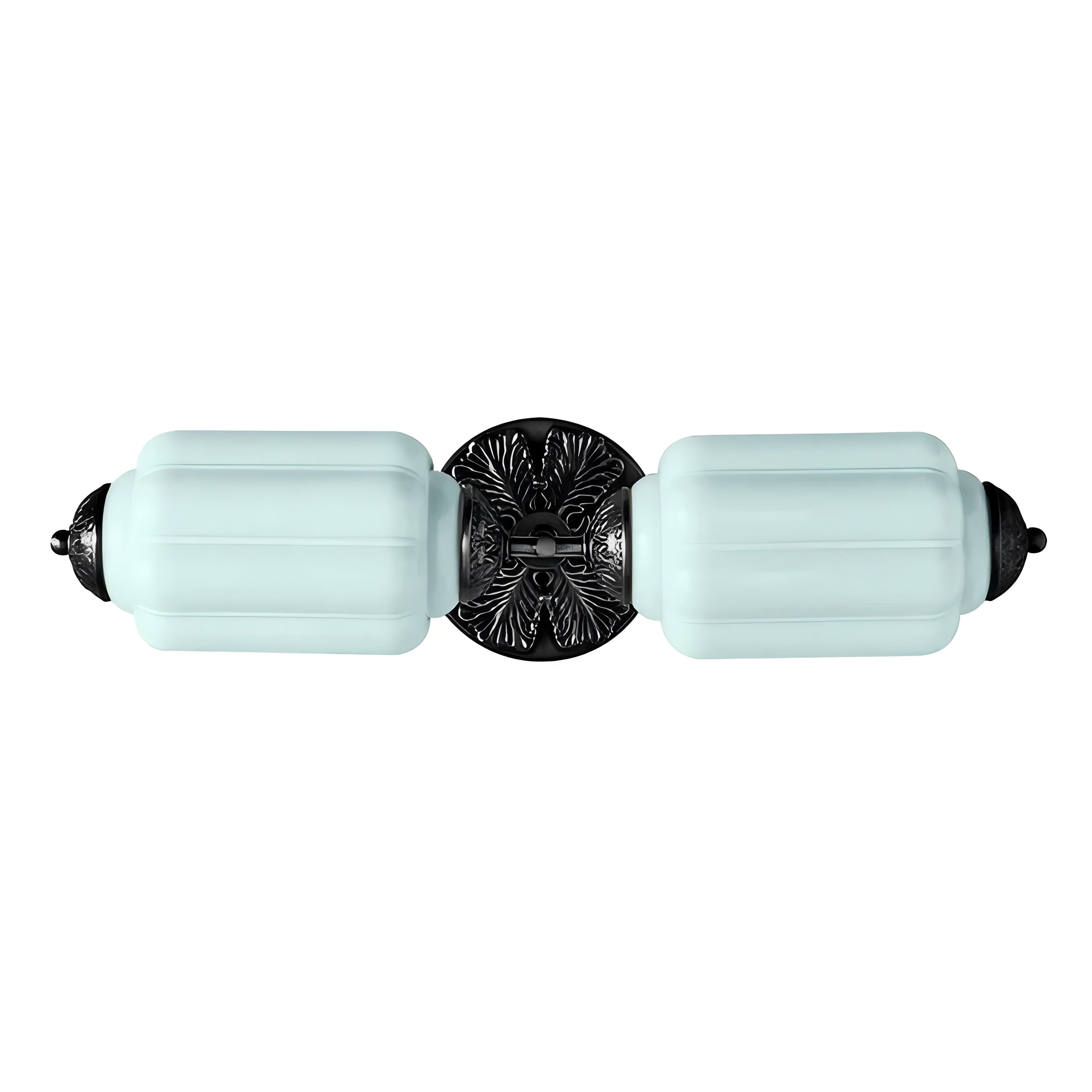Eloise Vintage Glass Horizontal Wall Light For Living Room And Hallway
