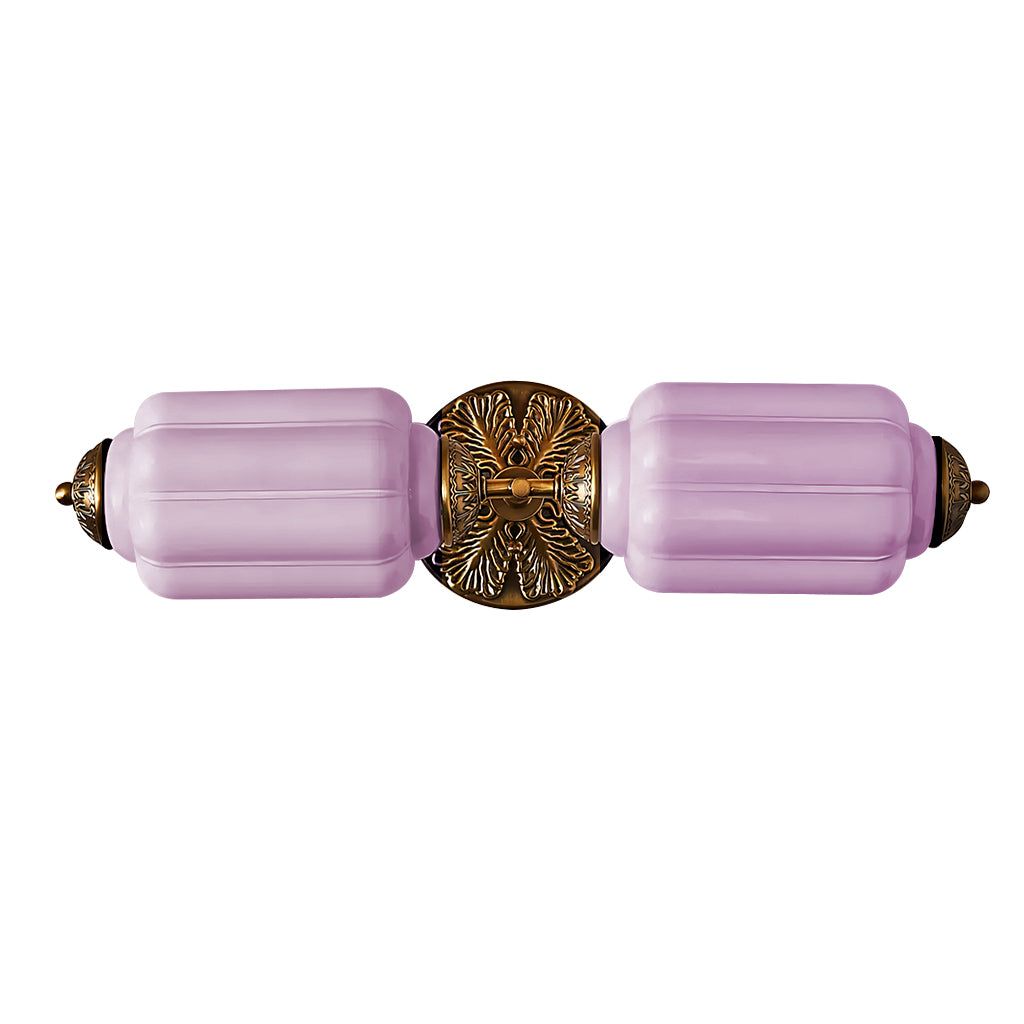 Eloise Vintage Glass Horizontal Wall Light For Living Room And Hallway