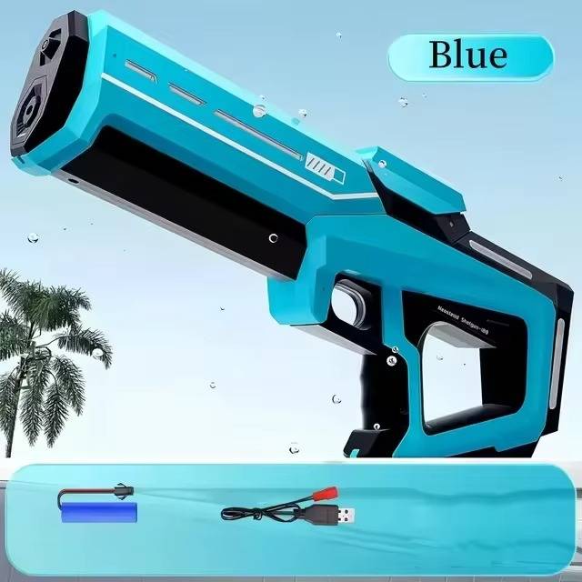 Epic Water Blaster — Auto Electric Trigger, Rapid Refills, 8-10m Range