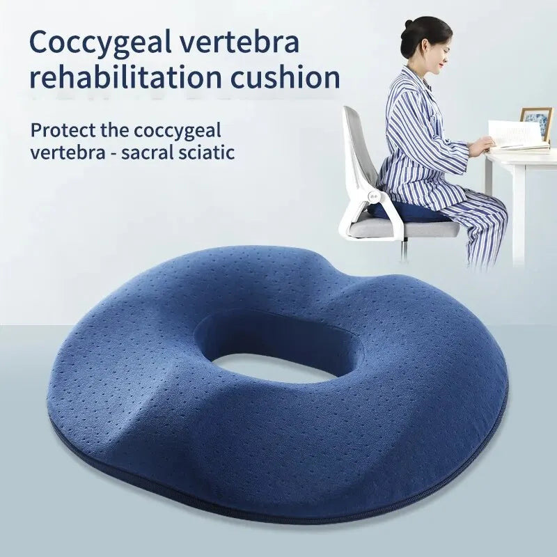 Contour Memory Foam Seat Pad — Ergonomic Support Design