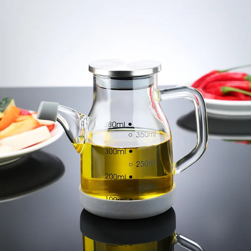 Oil Dispenser — Measurement Scale, Leak-Proof Cap