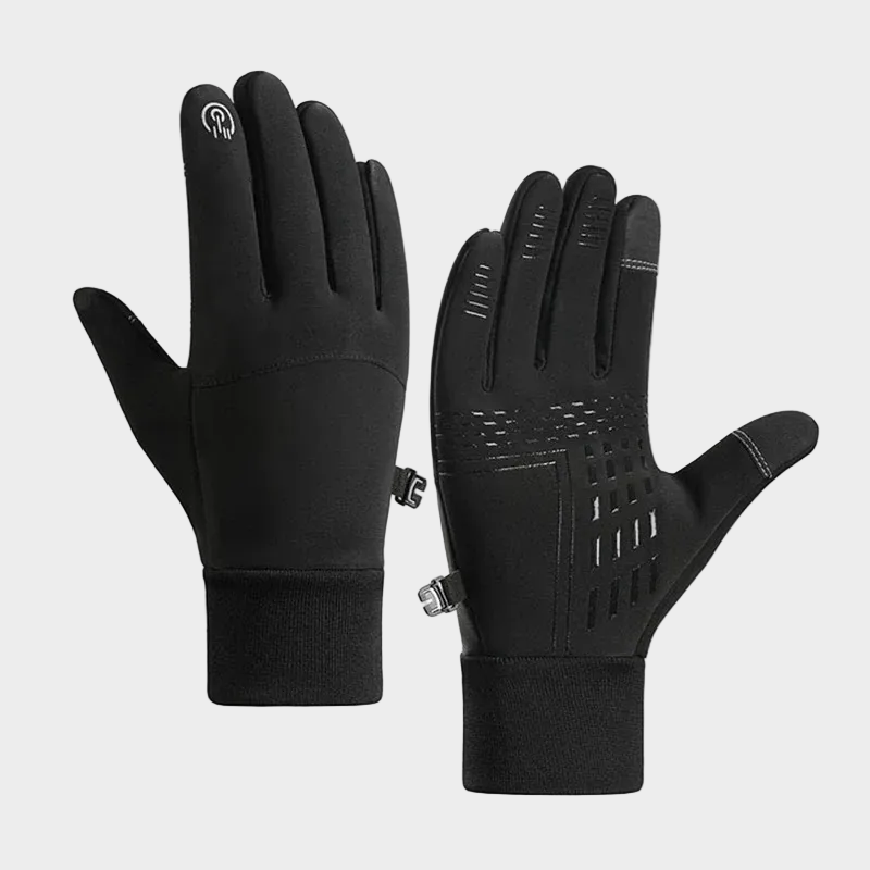 Waterproof Winter Tech Gloves — Touchscreen Compatible, Non Slip Grip