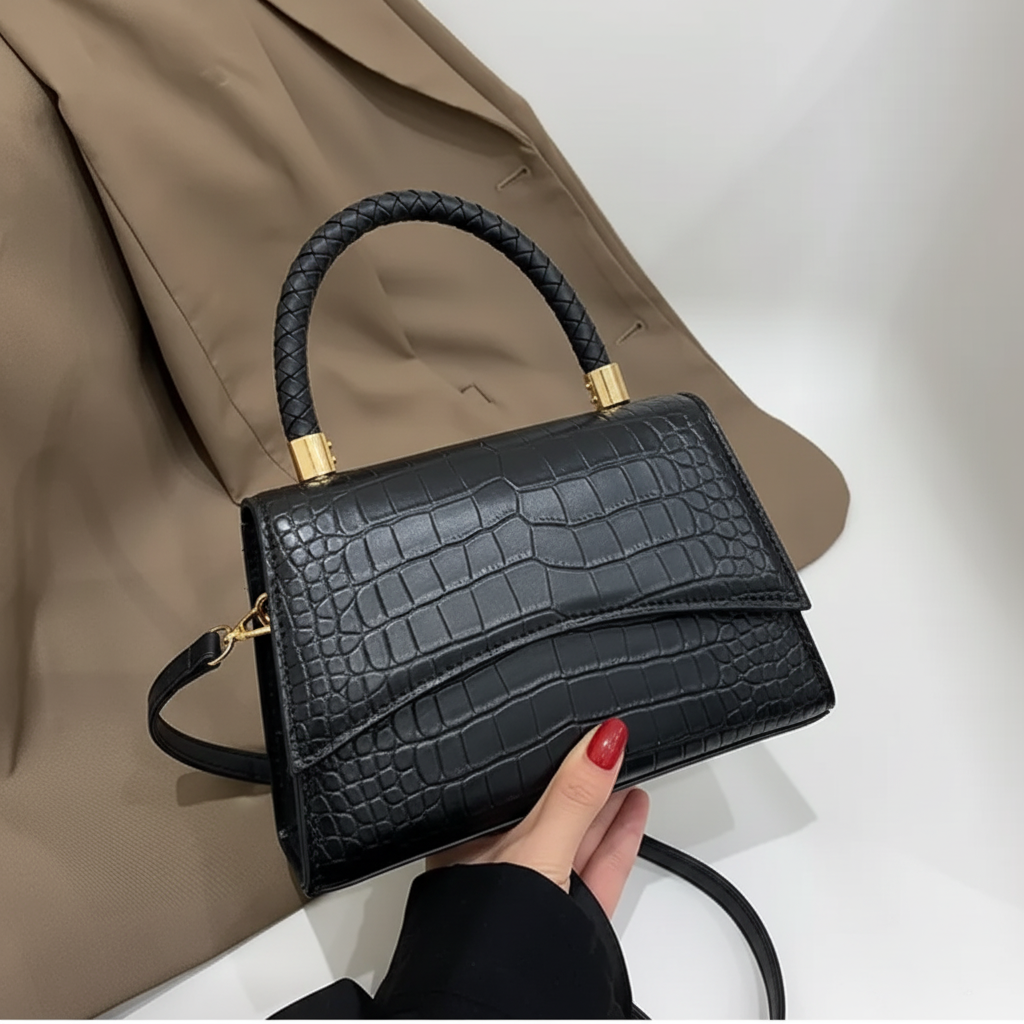 Slim Crossbody Bag — Adjustable Strap, Lightweight Design