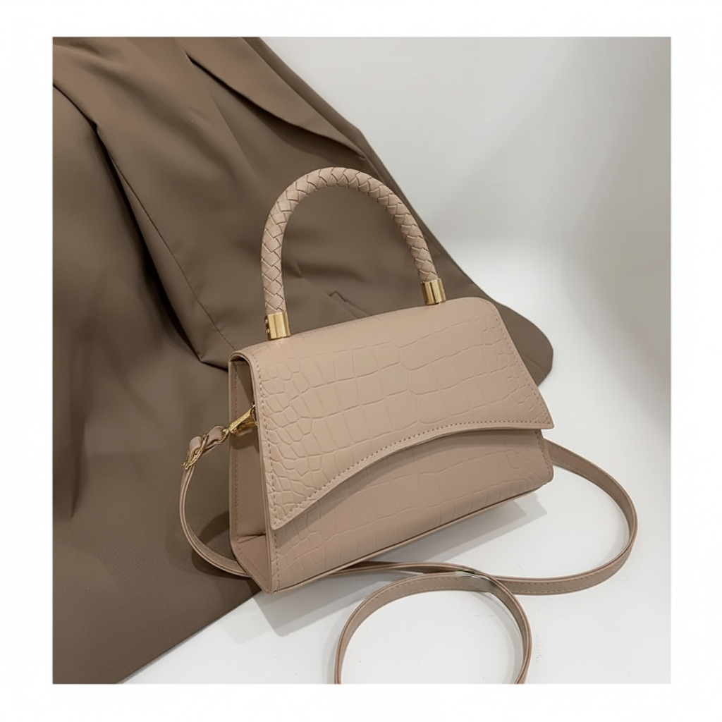 Slim Crossbody Bag — Adjustable Strap, Lightweight Design