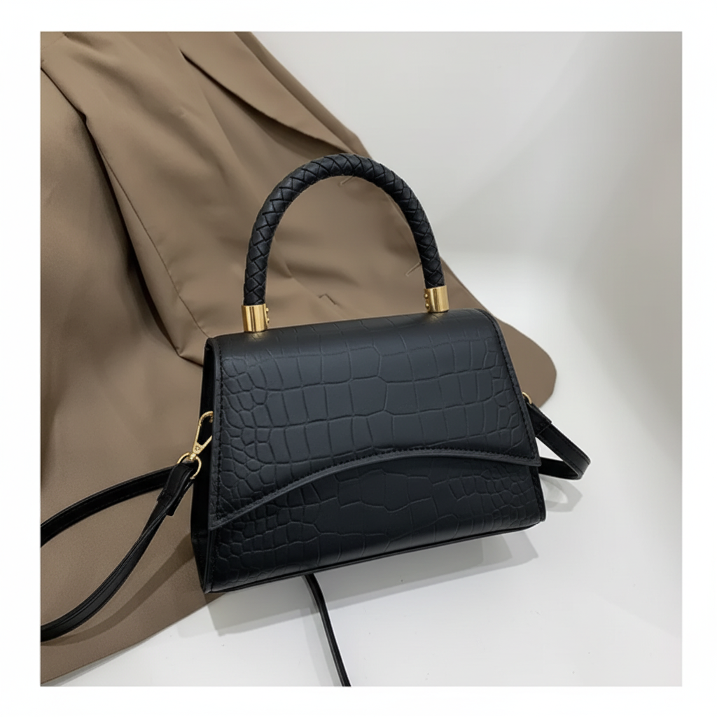 Slim Crossbody Bag — Adjustable Strap, Lightweight Design