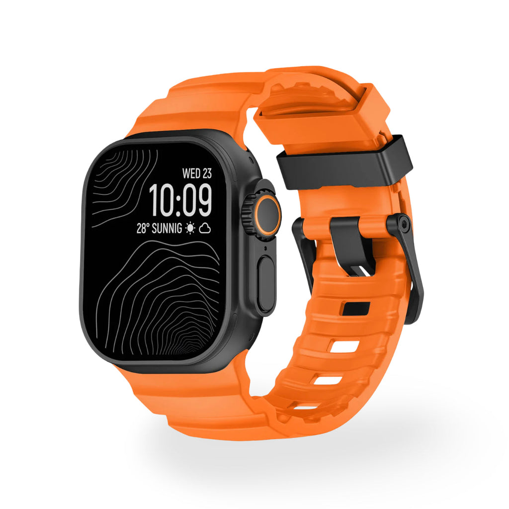 Everyday Fitness Adjustable Smart Watch Band — Water Resistance, Secure-Fit Strap