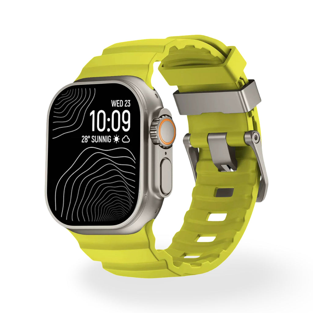 Everyday Fitness Adjustable Smart Watch Band — Water Resistance, Secure-Fit Strap