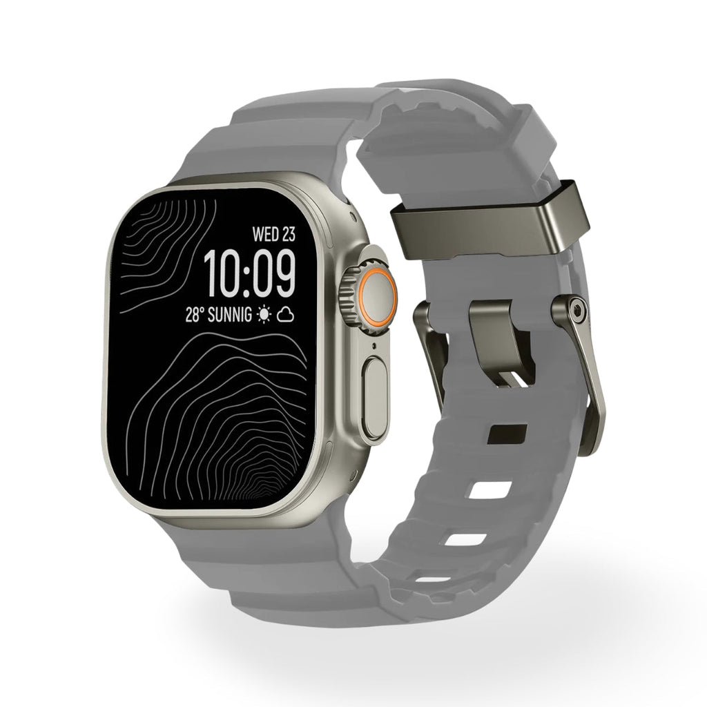 Everyday Fitness Adjustable Smart Watch Band — Water Resistance, Secure-Fit Strap