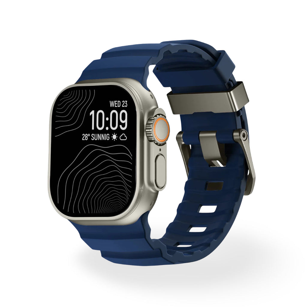 Everyday Fitness Adjustable Smart Watch Band — Water Resistance, Secure-Fit Strap