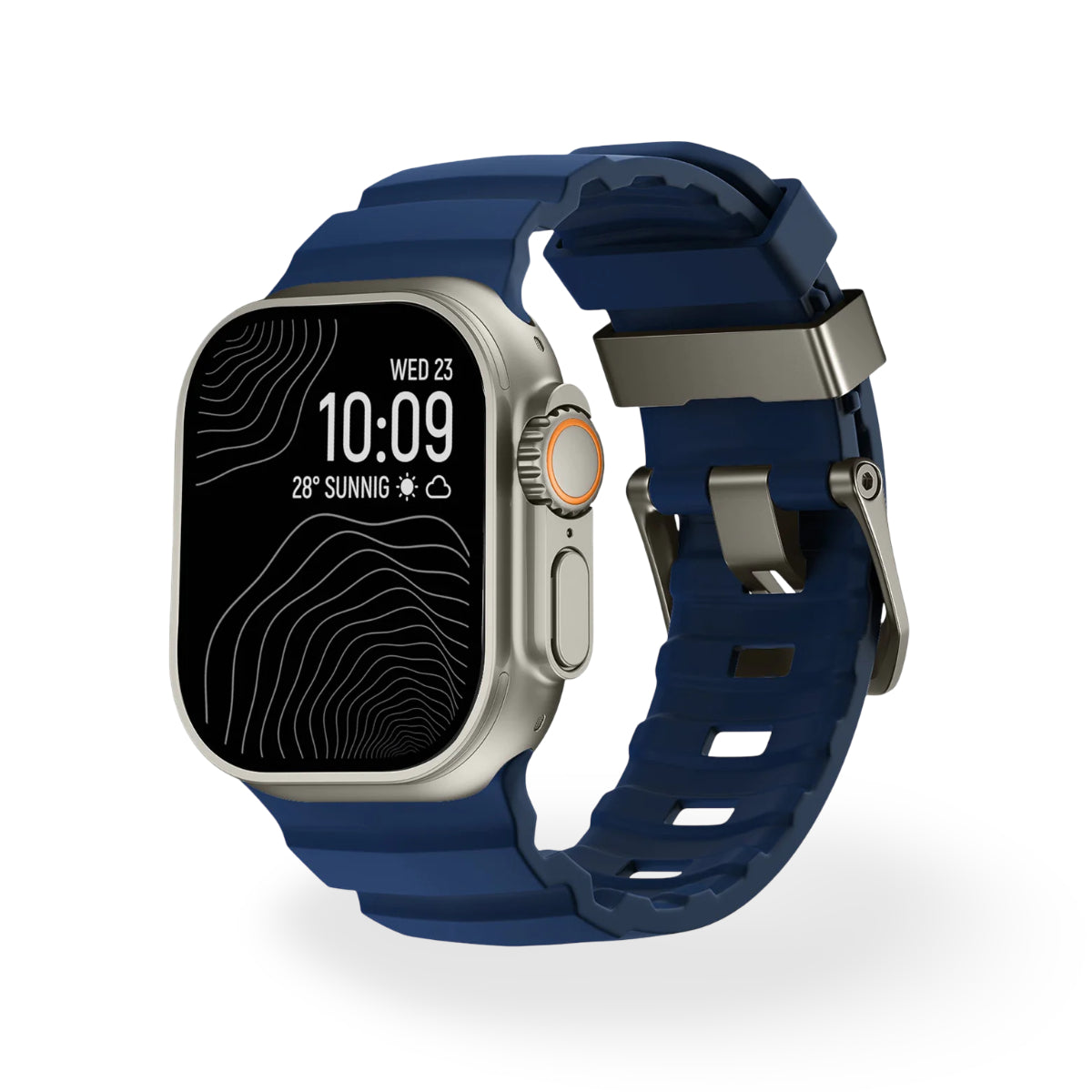 Everyday Fitness Adjustable Smart Watch Band — Water Resistance, Secure-Fit Strap