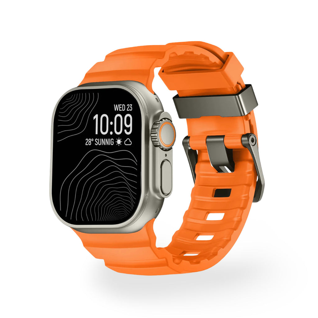 Everyday Fitness Adjustable Smart Watch Band — Water Resistance, Secure-Fit Strap