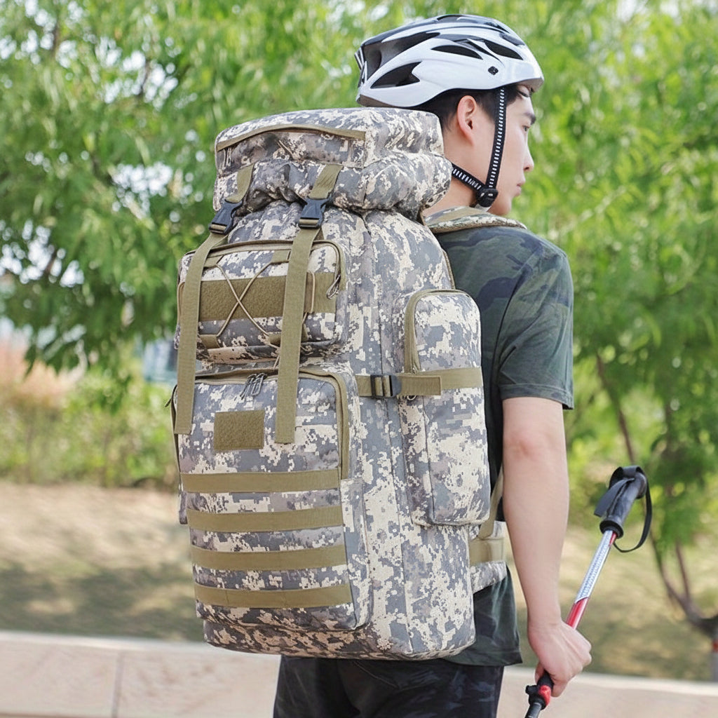 Zaino tattico Explorer Series — ampio spazio, chiusura con cerniera